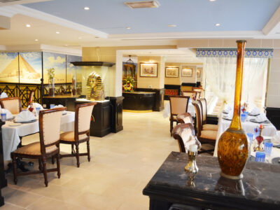 pharaoh cafe restaurant four star hotel in dubai