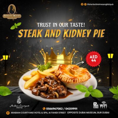 steak and kidney pie